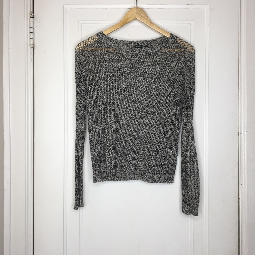 Eileen Fisher Open Knit pullover sweater